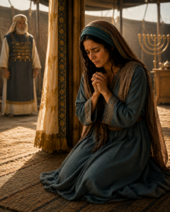 Hannah Praying in the Tabernacle