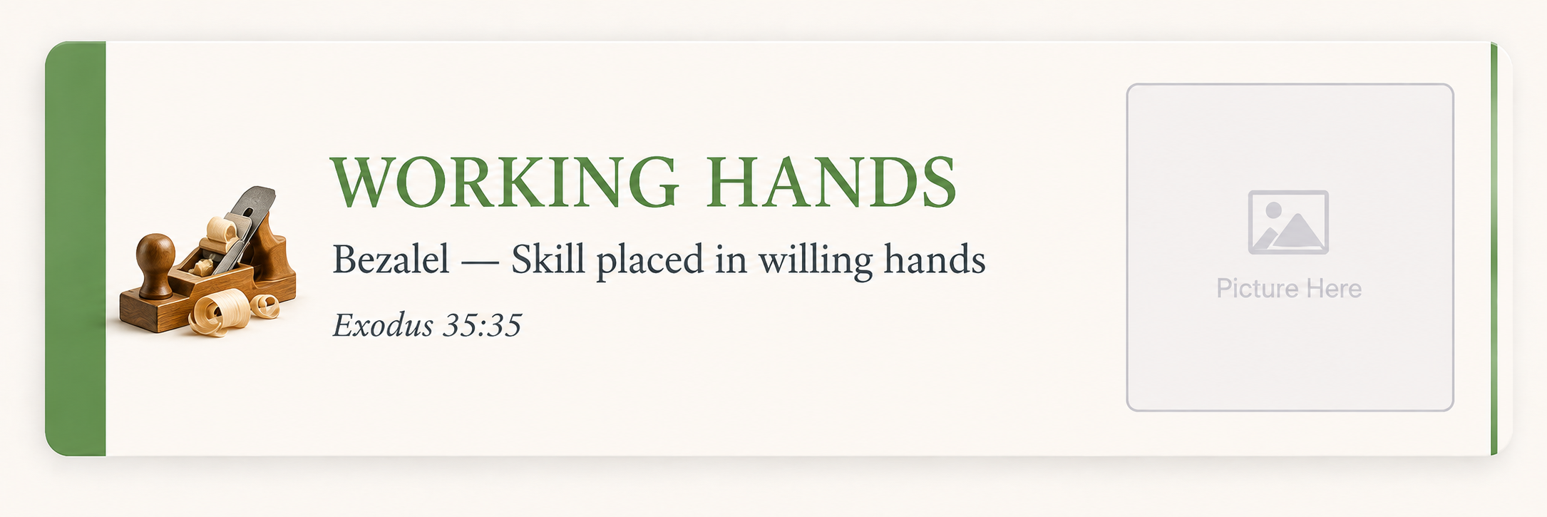Working Hands — Bezalel